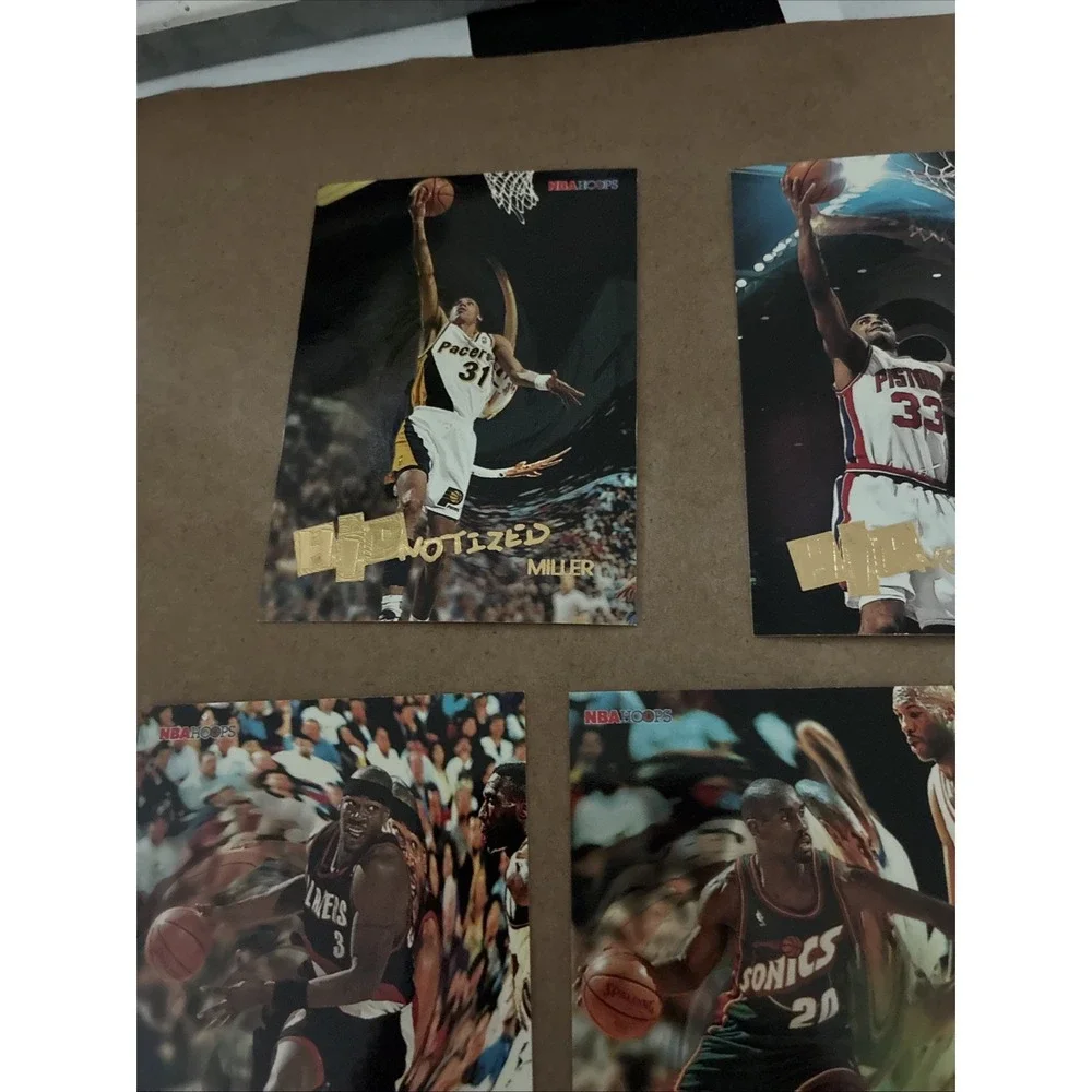1996-97 Hoops Hipnotized‎ 13 Card Lot O'Neal Rodman Mourning Kidd Barkley Payton